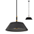 Elegant Turlington Pendant Light 3D model small image 1
