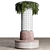 Hanging Plant Column Seat 3D model small image 2