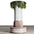 Hanging Plant Column Seat 3D model small image 3