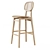 Tanado Half-Bar Stool by Cosmo 3D model small image 3