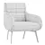 Elegant Dia Nicoline Armchair 3D model small image 5