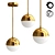 Modern Design Ball 1 Lamp 3D model small image 1