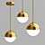 Modern Design Ball 1 Lamp 3D model small image 2