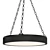 Bronze Distressed Lynden Pendant Light 3D model small image 1