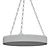 Bronze Distressed Lynden Pendant Light 3D model small image 2