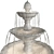 Sculptural Roman Maiden Fountain 3D model small image 6