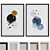  Modern Abstract Picture Frame Set 3D model small image 1