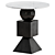 Contemporary Domino Side Table 3D model small image 1