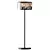 Black Crystal Minimalist Floor Lamp 3D model small image 2