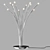 HOVNAS Chrome Table Lamp 3D model small image 2