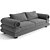 Eichholtz Coachella Sofa: Luxurious Design 3D model small image 2