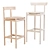 Elegant Comma Stool Set 3D model small image 1