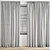 Detailed Curtain 3D Model Archive 3D model small image 3