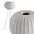 Modern Paper Floor Lamp FBX 3D model small image 5