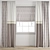 Detailed Curtain Model Set 3D model small image 1