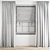 Detailed Curtain Model Set 3D model small image 3