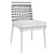 Modern Palecek Pratt Side Chair 3D model small image 5