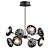 Modern Alyssa Chandelier Design 3D model small image 1