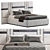 Modern Fenice Bed Furniture - 3D Model 3D model small image 3