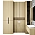 Corner Bathroom Furniture Set - N29 3D model small image 2