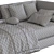 Convertible Sofa Bed with 3D Models 3D model small image 5