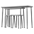 IKEA FRIDNÄS Modular Table Stools 3D model small image 7