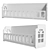 Wall Shelf Set AIS Laser 3D model small image 2