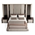 Elve Luxury Bed Frame 3D model small image 2
