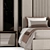 Elve Luxury Bed Frame 3D model small image 3