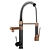 Modern Gold Kitchen Sink Faucet 3D model small image 1