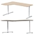 IKEA BEKANT Corner Desk Left-Sided 3D model small image 1