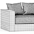 Raffaella Bio 3-Seater Sofa 3D model small image 4