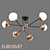 Eurosvet Nuvola Ceiling Light 3D model small image 1