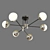 Eurosvet Nuvola Ceiling Light 3D model small image 2