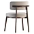 Modern Frank Dining Chair Design 3D model small image 4