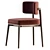 Modern Frank Dining Chair Design 3D model small image 5