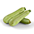 Delicious Zucchini: Fresh Harvest Vegetable 3D model small image 2