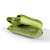 Delicious Zucchini: Fresh Harvest Vegetable 3D model small image 3