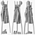Modern Aki Coat Rack Stand 3D model small image 5