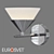 Elegant Eurosvet Rylee Wall Light 3D model small image 1