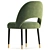 Elegant AMOUR Fabric Chair 3D model small image 4