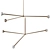 Elegant Phoebe Brass Chandelier 3D model small image 4