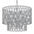 Modern Blockchain 6-Light Chandelier 3D model small image 2