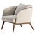 Modern Cosmo Armchair by HC28 3D model small image 2