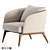 Modern Cosmo Armchair by HC28 3D model small image 8