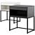 Modern Nightstand Cholet by Actona 3D model small image 1