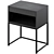 Modern Nightstand Cholet by Actona 3D model small image 4