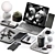 Modern Workplace Essentials Kit 3D model small image 1