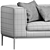 Modern Elegance Italian Sofa 3D model small image 4