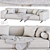 Elegant Grasso Sofa by Eichholtz 3D model small image 1